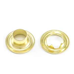Thumbnail Image for DOT Grommet with Tooth Washer #4 Brass 1/2" 25-gr