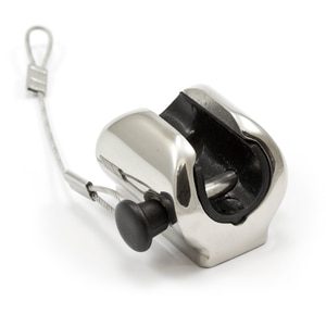 Thumbnail Image for Deck Hinge Ball Socket with Lanyard #F13-0241/244BN Stainless Steel Type 316