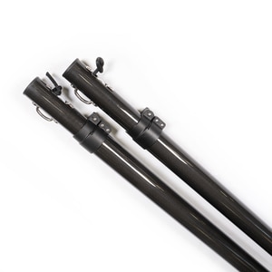 Thumbnail Image for Shade Pole Marine Carbiepole Carbon Fiber Black 2.0" Diameter 72" to 108" with Bag (1 Each is 1 Pair)