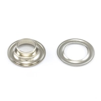 Thumbnail Image for DOT Grommet with Plain Washer #5 Nickel 5/8" 25-gr (EDSO) (CLEARANCE)