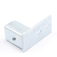 Thumbnail Image for Duratrack Bracket End Mount Down Two Hole Plate Galvanized Steel 16-ga #16EMD 2