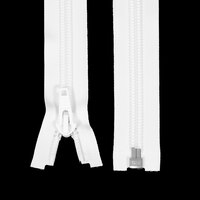 Thumbnail Image for YKK ZIPLON #10 Separating Coil Zipper Automatic Lock Single Pull Metal Slider 60