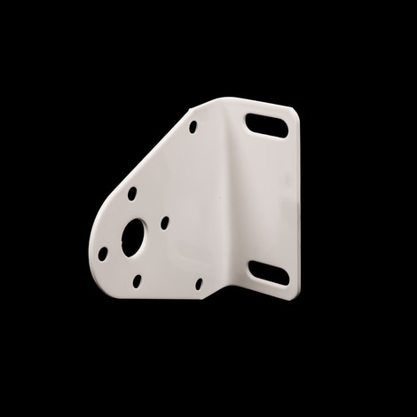 Image for Solair Vertical Curtain Wall Bracket 9SPS no Cover White (1 Each is 1 Bracket)