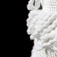 Thumbnail Image for Polyester Bullion Fringe #1035 4" x 36-yd Medium White