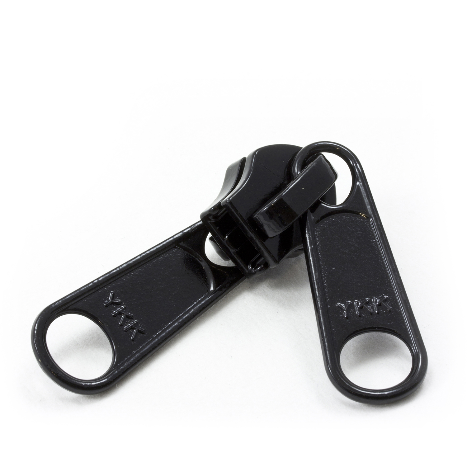 YKK® ZIPLON® Metal Sliders #10CFDWL Non-Locking Long Double Pull 