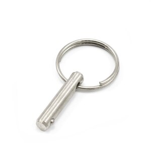 Thumbnail Image for Pull Pin 1/4" #88546 No Spring or Drop Cam Stainless Steel Type 304