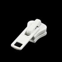 Thumbnail Image for YKK® VISLON® #8 Metal Sliders #8VFDA AutoLok Single Pull White 0