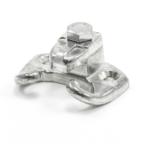 Image for Head Rod Clamp with Stainless Steel Fasteners for Wood #1 Zinc Die-Cast 3/8