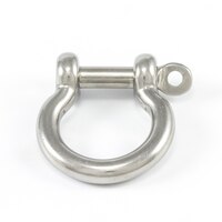 Thumbnail Image for SolaMesh Bow Shackle Stainless Steel Type 316 10mm (3/8