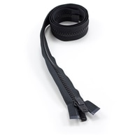 Thumbnail Image for YKK® VISLON® #10 Separating Zipper Automatic Lock Double Pull Plastic Slider #VFUVOL107TX 42