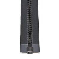 Thumbnail Image for YKK VISLON #10 Separating Zipper Automatic Lock Short Single Pull Metal Slider 12