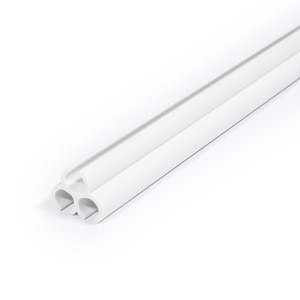 Thumbnail Image for Triple Track PVC Keder Rail Strip #KR-TPVC-144  12' White