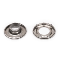 Thumbnail Image for DOT Rolled Rim Grommet with Spur Washer Stainless Steel 20MNS77250001XG #2 3/8" 1-gr