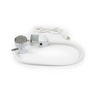 Thumbnail Image for Lamp LED-28D-WH White with Dimmer Switch , Table C Clamp and AC Plug