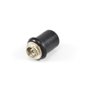 Thumbnail Image for Pole End with Stainless Steel Cap #7621 Nylon 3/4" Black