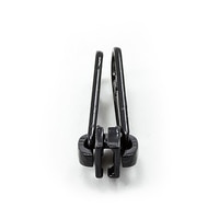 Thumbnail Image for YKK® ZIPLON® Metal Sliders #5CNDW3L Non-Locking Long Double Pull Tab Black 2