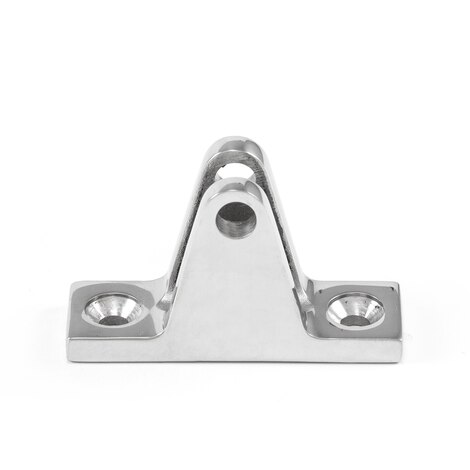 Image for Deck Hinge Straight Without Screw #88320N QR Stainless Steel Type 316