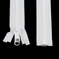Thumbnail Image for YKK® VISLON® UV #8 Separating Zipper Non-Locking Double Pull Metal Slider #VFUV 72