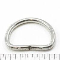 Thumbnail Image for Dee Ring Welded #127-20-70816 Stainless Steel Type 304 1