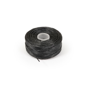 Thumbnail Image for Coats Polymatic Belbobs Bonded Monocord Dacron #M Size 125 Black 56-pk