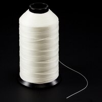 Thumbnail Image for A&E SunStop Twisted Non-Wick Polyester Thread Size T135 #66500 White 8-oz 1
