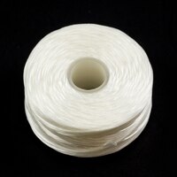 Thumbnail Image for Coats Polymatic Belbobs Bonded Monocord Dacron #M Size 125 White 56-pk 1