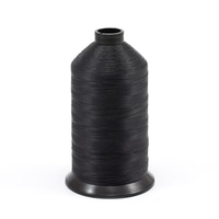 Thumbnail Image for Coats Polymatic Anti Wick Drip-Stop Bonded Monocord Dacron Thread (40620) Left Twist Size 125 Black 16-oz 0