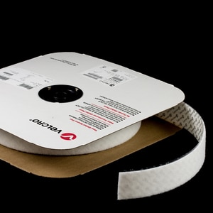 Thumbnail Image for VELCRO Brand Polyester Tape Loop #9000 Adhesive Backing #192206/155412 2" x 25-yd White(Standard Pack 25 Yards) (Full Rolls Only