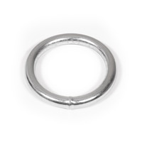 Thumbnail Image for O-Ring Steel Zinc Plated 1-1/4" ID x 1-3/64" 6-ga