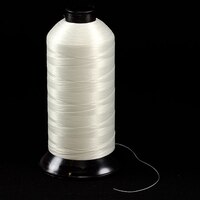 Thumbnail Image for Coats Polymatic Anti Wick Drip-Stop Bonded Monocord Dacron Thread Size FF White (DISC) 1