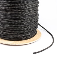 Thumbnail Image for 3-Strand Polypropylene Rope 3/8" x 1200' Black (ESPO)