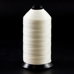 Thumbnail Image for A&E SunStop Twisted Non-Wick Polyester Thread Size T135 #66500 White 16-oz