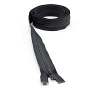 Thumbnail Image for YKK® VISLON® #5 Separating Zipper Automatic Lock Short Single Pull Metal Slider #VSOL56 60