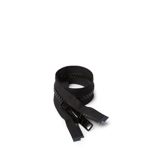 Thumbnail Image for YKK VISLON #10 Separating Zipper Automatic Lock  Double Pull Metal Slider 12" Black
