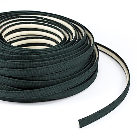 Image for Steel Stitch Firesist Covered ZipStrip #82002 Forest Green Tweed 155' (Full Rolls Only) (DISC)