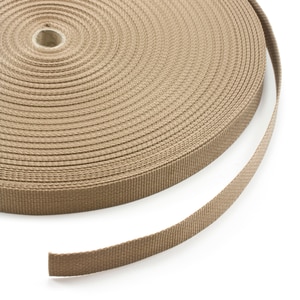 Thumbnail Image for Webbing Polypropylene 7166/PP001 1" x 100-yd Dark Beige