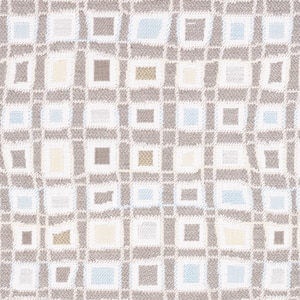 Thumbnail Image for Sunbrella Upholstery #145470-0002 54" Mosaic Squares Mineral (Standard Pack 40 Yards) (EDC) (CLEARANCE)