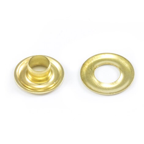 Image for DOT Grommet with Plain Washer #00 Brass 3/16