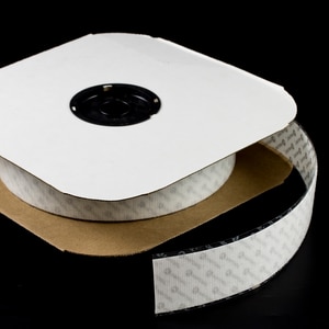 Thumbnail Image for VELCRO Brand Polyester Tape Hook #81 Adhesive Backing #191252/155475 2" x 25-yd White(Standard Pack 25 Yards) (Full Rolls Only)