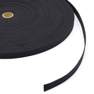 Thumbnail Image for Webbing Cotton Black Untreated Class 3 Type I 5/8" x 100-yd