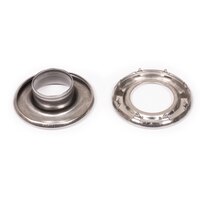 Thumbnail Image for DOT Rolled Rim Grommet with Spur Washer Stainless Steel 20MNS77450001XG #4 1/2 1-gr