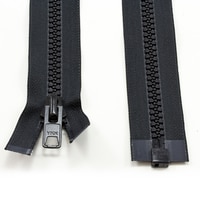 Thumbnail Image for YKK VISLON #10 Separating Zipper Automatic Lock Short Single Pull Metal Slider 72