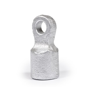 Thumbnail Image for Eye End Threaded #2 Small Eye 1/4" Pipe / 1/2" Iron