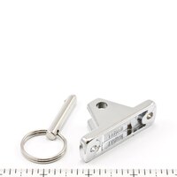 Thumbnail Image for Deck Hinge Angle 5 Degree with Quick Release Pin #N1846 Chrome Plated Zinc Die-Cast (CUS) 5