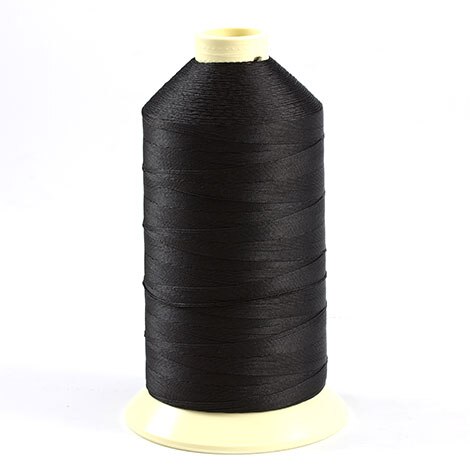 Image for Coats Ultra Dee Polyester Thread Soft Non Bonded Gral Anti-Static Finish Size 138 #12 Black 16-oz (DISC)
