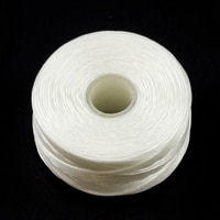 Thumbnail Image for Coats Polymatic Belbobs Bonded Monocord Dacron #M Size FF White 56-pk 0