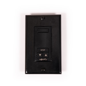 Thumbnail Image for Somfy Switch Wall DecoFlex 1-Channel Wirefree RTS #1810899 Black  (DSO)