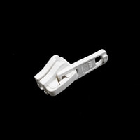 Thumbnail Image for YKK Vislon #10 Plastic Slider 10VF Automatic Lock Single Pull White 4