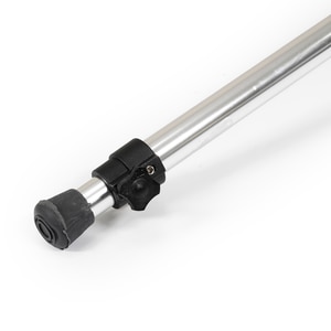Thumbnail Image for Mooring Pole Aluminum w/ Thumb Screw w/Black Rubber Foot Swedged Tip and Stud Tip #3636CAB 36" to 70”