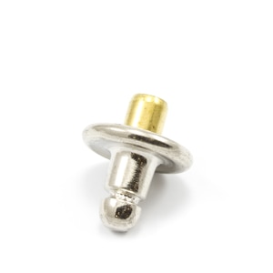 Thumbnail Image for DOT Lift-The-Dot Stud Long Post 90-XB-16368-1A Nickel Plated Brass 100-pk